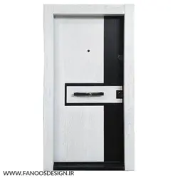 در ضدسرقت مدرن سفید رنگ پوششی  CNC کد 30434