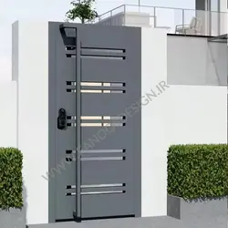 درب آهنی حیاط کد 2216