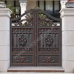 درب آهنی حیاط کد 2216