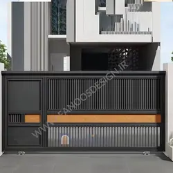 درب آهنی حیاط کد 2216