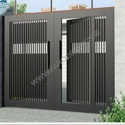 درب آهنی حیاط کد 2216