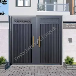 درب آهنی حیاط کد 2216