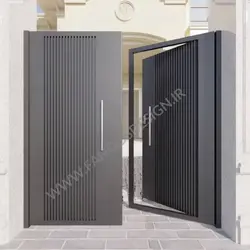 درب آهنی حیاط کد 2216