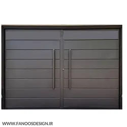 درب آهنی حیاط کد 2216