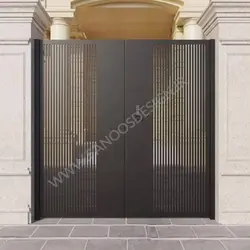 درب آهنی حیاط کد 2216