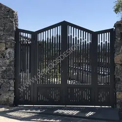 درب آهنی حیاط کد 2216