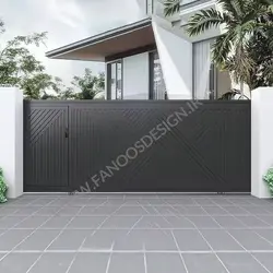 درب آهنی حیاط کد 2216