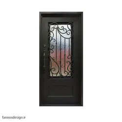 درب فرفورژه لوکس فلزی تگ لنگه کد 507