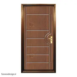 درب اتاق خواب روکش پی وی سی  کد 066