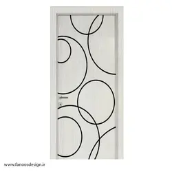 درب سرویس بهداشتی سفید پلی وود ضدآب کد 30398