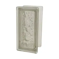 بلوک شیشه ای کاوه مدل نیم حبابی سفید