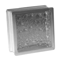 بلوک شیشه ای کاوه مدل حبابی سفید