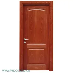 درب چوبی اتاق خواب روکش راش کد 4088