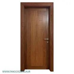 درب اتاق خواب روکش گردو کد 12084