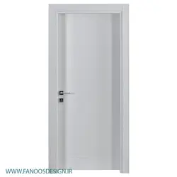 درب اتاق خواب تک قاب ساده کد 12092