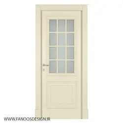 در کلاسیک چوبی شیشه خور کد 4081