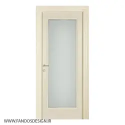 درب چوبی شیشه خور کد 4079