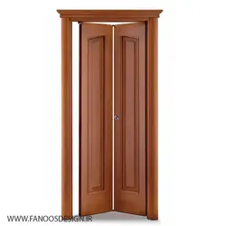 درب چوبی اتاق خواب تاشو کد 4075