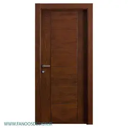 درب اتاق خواب روکش بلوط کد 12079