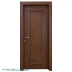 درب اتاقی روکش راش کد 12078