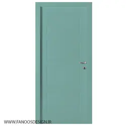 درب اتاق خواب مینیمال با رنگ پوششی کد 12051
