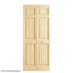 درب چوبی تاشو کد 6105