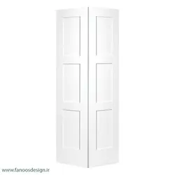 درب چوبی تاشو دو لنگه کد 6113