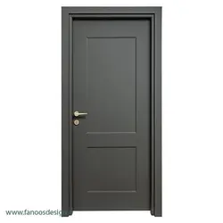 درب پی وی سی طرح چوب سوپر مات کد 5117