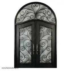 درب آهنی ورودی ساختمان جنوبی کد 2211