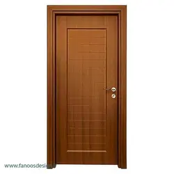 درب پی وی سی طرح چوب سوپر مات کد 5107