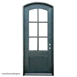 درب آهنی حیاط تک لنگه کد 2244
