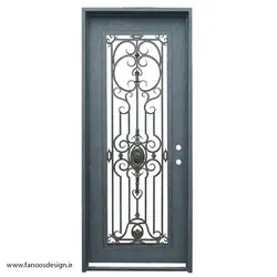 درب حیاطی فرفورژه کد 2245