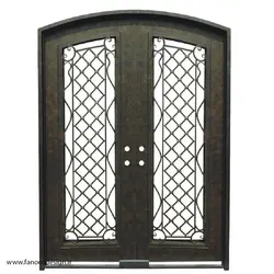 درب لابی فلزی دو لنگه کد 2176