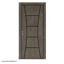 درب پلی وود جدید ضد آب طرح بتن کد 30435