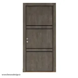 درب پلی وود جدید ضد آب طرح بتن کد 30432