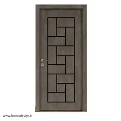 درب پلی وود جدید ضد آب طرح بتن کد 30430