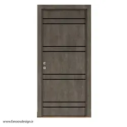 درب پلی وود جدید ضد آب طرح بتن کد 30428