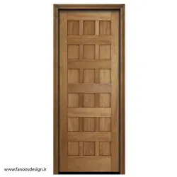 درب چوبی ورودی آپارتمان کد 40168