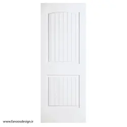 درب چوبی سفید لوکس کد 40105