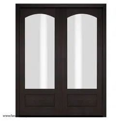 درب چوبی دو لنگه کد 40100