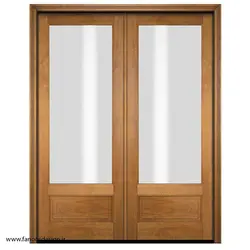 درب چوبی دو لنگه کد 4095