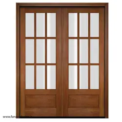 درب چوبی دو لنگه کد 4080