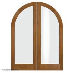 درب چوبی دو لنگه کد 4061