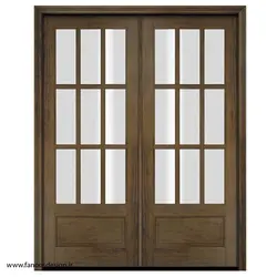 درب چوبی دو لنگه کد 4081