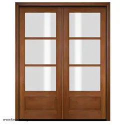 درب چوبی دو لنگه کد 4087