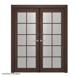 درب چوبی دو لنگه کد 4070