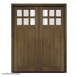 درب چوبی دو لنگه کد 4065