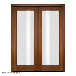 درب چوبی دو لنگه کد 4049