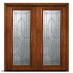 درب لابی چوبی دو لنگه کد 21085