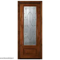 درب لابی چوبی نفر رو لنگه کد 21039